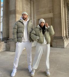 Matchy Outfit Couple Casual, Matching Fits, Winter Outfits Men, Men Fashion Casual Outfits