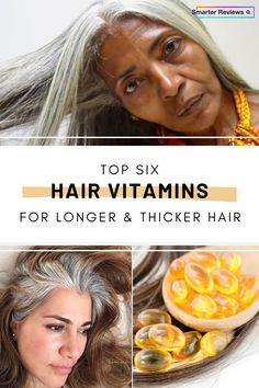 Vitamin For Hair, Best Hair Vitamins, Vitamins For Hair, Hoco Hair Styles, Hair Supplements, Stronger Hair, Hair Growing, Vitamins For Hair Growth