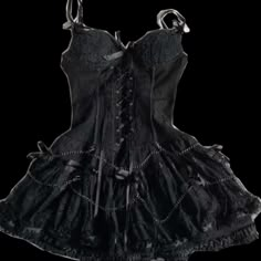 Unique Closet, Queen Of Darkness, Horror Game Protagonist, Black Tutu, Closet Collection, Dark Coquette, Tutu Dresses, Gothic Dress, My Dream Wardrobe