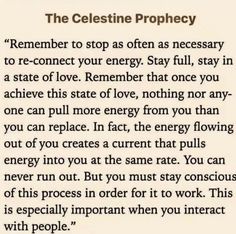 a poem written in black and white with an image of the words,'the celesine prophecy '