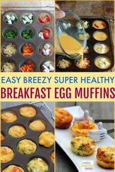 breakfast egg muffins are easy to make and delicious