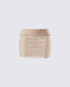 These are the golden days 😚 Be a glow-getter in this gold knit micro mini skirt made from fully fashioned knit fabric and complete with a vertical drop stitch and fold over waist detail 💛 Glow Getter, Drop Stitch, Knit Mini Skirt, Golden Days, Black Off Shoulder, Micro Mini Skirt, Fully Fashioned, Graphic Top, White Jersey