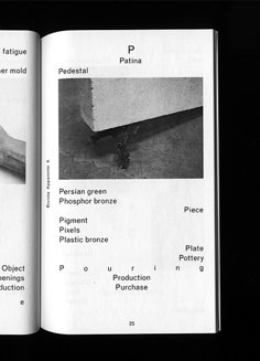 an open book with pictures of different types of objects in it and the title page below