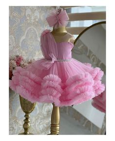 Get 10% off now! Buy pink ruffled puffy tulle ballgown party dress for girls at cheap price online. Free stable shipping and pro custom service since 2009. Cheap Princess Dress With Ruffles For Birthday, Cheap Princess Dress With Ruffles For Fancy Dress, Cheap Birthday Tutu Dress With Ruffles, Cheap Birthday Princess Dress With Ruffles, Cute Cheap Ruffled Tutu Dress, Pink Puffy Halter Dress, Cheap Pink Princess Tutu Dress, Cheap Princess Style Tutu Dress For Fancy Dress, Luxury Pink Tulle Tutu Dress