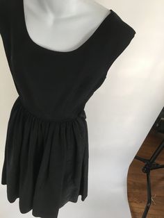 "1950's/60's heavy black dress with bolero jacket with rhinestone swirls at the collar. In mint condition Size XS: 23\" waist and 33\" bust Measurements: Dress B: 33\" W:23\" H: free Shoulder to waist: 16\" Waist to hem: 26.5\" Jacket/ Bolero Bust from edge to edge: 40\" Hem from edge to edge: 38\" Sleeve length: 21.5 Sleeve circumference: 16.5\" around" Daphne Scooby Doo Costume, Daphne Costume, Dress With Bolero, Black Party Dress, Black Party Dresses, Bolero Jacket, Black Party, Striped Shirt, Lincoln