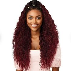 Outre Converti Cap + Wrap Pony Synthetic Wig - Young & Wild By Ebonyline- Nib Outre Half Wig, Half Up Half Down Styles, Down Styles, Curly Color, Bangs Ponytail, Pony Style, Golden Honey, Half Wigs, Low Ponytail