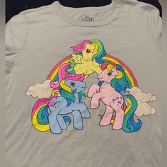 Brand New Tshirt Light Gray Size Large My Little Pony Shirt. Pony Shirt, Vintage My Little Pony, Light Gray Color, My Little Pony, Light Gray, Light Grey, Gray Color, Womens Tops, Tops & Tees