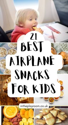 the best airplane snacks for kids