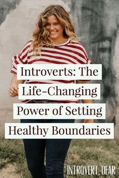 Introverts: The Life-Changing Power of Setting Healthy Boundaries | Here’s why many introverts have a hard time setting boundaries in relationships, plus three steps from a counselor to make it easier. #introvert #introvertproblems #introversion #introvertlife #boundaries Setting Boundaries In Relationships, Healthy Boundaries Relationships, Boundaries Activities, Dating Boundaries, Boundaries In Relationships, Boundaries Quotes, Relationship Boundaries, Introvert Problems, Introverts Unite