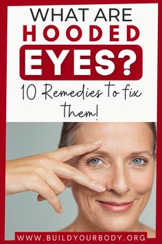 In this article, you'll know, what are hooded eyes? 10 remedies to fix them! Hooded eyes are a facial feature that many people have. The emergence of hooded eyes can be caused by extra skin under the eyebrows, or they can be inherited from your parents. They’re also called hooded eyes. Read more here... #eyes #hoodedeyes #droppyeyelids #saggingeyelids #makeup #eyemakeup #eyecare #beauty #beautytips Eyecare Beauty, Eyelash Tips, Extra Skin, Healthy Relationship Tips, Hooded Eyes, Natural Eyes, Healthy Relationship, Eye Care, Relationship Tips