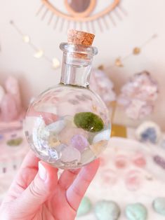 DIY Water Fairy Crystal Garden Crystal Fairy, Instagram Sales, Notes Diy, Water Fairy, Amethyst Sphere, Crystal Garden, Diy Water, Bottle Corks, Angel Aura Quartz