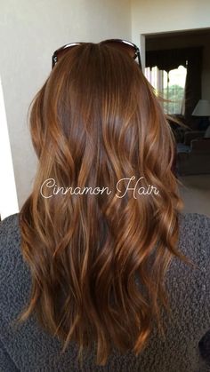 Light Cinnamon Brown Hair, Chestnut Brown With Copper Highlights, Brown Copper Hair Balayage, Red Brown Highlights In Brown Hair, Bronde Balayage Copper, Cinnamon Curly Hair, Copper Brown Hair Highlights, Subtle Ginger Highlights In Brown Hair, Brown Amber Hair