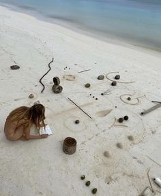 Land Art, Found Object, Divine Feminine, The Sand, Summer Aesthetic, Summer Vibes, Art Inspo, A Girl, Mood Board