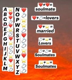 the words are arranged in different styles and sizes, including letters that spell out love