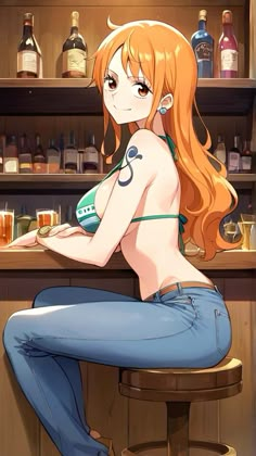 Anime: One Piece #anime #manga #art #artwork #fanart #animeart #animegirl - From: Pixiv.net Usopp X Nami, Ulti One Piece, Koala One Piece, Nami Fanart, One Piece Female, Luffy X Nami, One Piece Wallpaper