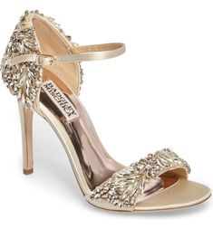 Evening Shoe, Sparkly Wedding Shoes, Embellished Heels, Strap Sandals Women, Satin Heels, Evening Shoes, Sergio Rossi, Open Toe Sandals, Marchesa