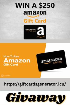 the gift card giveaway is here