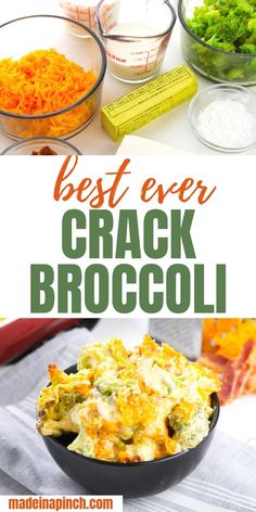 Gluten Free Broccoli Recipes, Brocolli Cheese Recipe, Low Carb Broccoli Casserole, Frozen Broccoli Recipes, Oven Baked Broccoli, Baked Broccoli Recipe, Casserole With Cheese, Broccoli Recipes Healthy, Broccoli Side Dish