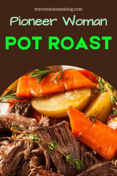 Pot roast with a sprinkle of herbs Pioneer Woman’s Pot Roast, Pioneer Woman Slow Cooker Pot Roast, Pot Roast Crock Pot Recipes Oven, Tennessee Pot Roast, Electric Skillet Roast, Amish Pot Roast, Pioneer Woman Roast Beef, Pot Roast In The Oven Bag, Pot Roast In Oven Recipes