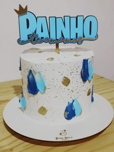 Bolo dia dos Pais. Painho. Pai Bolo Sonic, Designer Cakes, Cake Designs, Happy Birthday, Anime