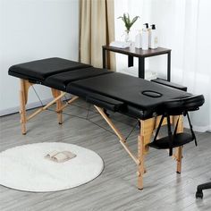 Do you know that massage can help you to relax physically and mentally, reduce stress, sleep better, and uplift your mood? Now let our adjustable massage bed help you have a comfortable massage. This spa couch with 3 sections is specially designed with an adjustable backrest for your comfort. No matter whether you want it for home use or to take it out, this portable spa couch can meet your requirements. Enjoy your comfortable massage in this adjustable and portable massage bed now! Body Fabric: Cradle Bedding, Portable Spa, Massage Bed, Massage Tables, Bed Legs, Massage Table, Spa Room, Inbox Zero