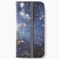 an image of the stars in the sky iphone wallet