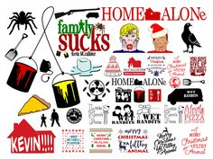 Home Alone Cake Ideas, Home Alone Theme, Home Alone Christmas Decorations, Home Alone Illustration, Home Alone Svg, Home Alone Christmas Shirt, Home Alone Sublimation Shirts, Home Alone T Shirt, Home Alone Christmas