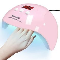 🌈 Save a lot of time: GreenLife 54w 18pcs beads UV led nail light, you can use this Nail Lamp to increase the drying speed of the gel nails. It takes only 30-60 seconds for cure most gel nails polish and make them smooth as mirrors.🌈 Magic Therapy: applies to nails such as UV gel, nail gel, nail engraving gel, rhinestone, CND shellac, LED nail glue. The nail UV glue can be dried in just 30 seconds, and it takes 60 seconds to dry the rhinestone jewelry. 🌈 Large LCD Screen & 3 timers settings: Nail Led Lamp, Fast Nail, Emerald Nails, Opal Nails, Uv Nail Lamp, Organic Nails, Gel Lamp, Led Nail Lamp, Nail Dryer