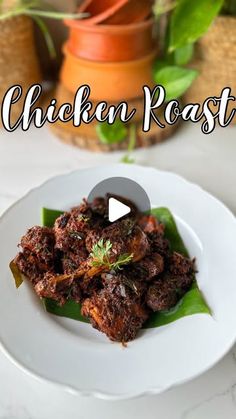 Lejna Janardhanan on Instagram: "Chicken Roast

The chicken roast that is a staple at most Malayali households. Roast for Keralites is way different than roast in real terms 😄 But then we love our roasts! The recipe is as follows!

Chicken with bone 500gms
Oil
Bay leaf 1
Elaichi 3
Cinnamon 1
Cloves 3
Star anise 1
Onion 3 sliced
Ginger 1 inch
Garlic 6-7
Green chilli 2
Tomato 2 sliced
Red chilli powder 1 tbsp
Coriander powder 3 tbsp
Pepper powder 1 tbsp
Turmeric powder 1/2 tsp
Curry leaves 2 sprig
Salt
Garam Masala 1 tsp
Coriander leaves a handful

Temper the oil with spices, add onions and sauté till they are caramelised. Add crushed ginger, garlic and green chilli and sauté for a minute or two. Add tomatoes and sauté till mushy. Add the spice powders and sauté for 2-3 minutes on low flame