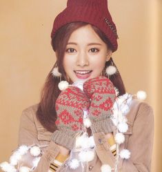 Twice Photoshoot, Chou Tzu Yu, Twice Tzuyu, Merry Happy, Tzuyu Twice, What Is Love, One In A Million, Girls Generation, Winter Glove