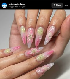 Lilly Nails, Nail Poses, Birthday Nail Art, Lily Nails, Lily Design, Aesthetic Nails, Crazy Nails, Birthday Nails