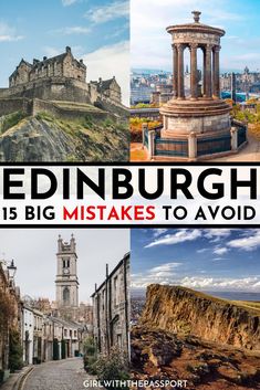 edinburgh is one of the most famous cities in europe and it's best to visit