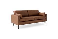 Vintage is back in style and so is the Trafton Sofa A rust-colored leathervinyl match covers the cozy cushions while tapered wood legs support the piece Sleek track arms loose back and reversible seat cushions combine to create the vintage style you crave Bring the Trafton Sofa home today Cozy Cushions, Leg Support, Sofa Home, Reclining Sofa, Rust Color, Wood Legs, The Vintage, Recliner, Seat Cushions