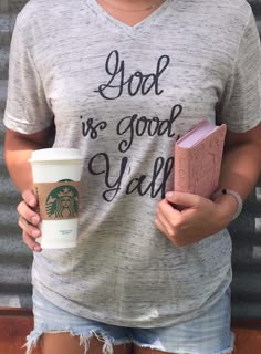 God Is Good Y'all Short Sleeve - ATX Mafia ~ Kelsey Rose, Sublimacion Ideas, Mode Tips, Patagonia Pullover, Blazer Outfit, Vinyl Shirts, Christian Apparel, Vinyl Ideas, Silhouette Projects