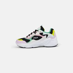 Fila COLLENE CB Wmn black-pink nectar - multi coloured | FILA Official Active Campaign, Urban Looks, Trendy Designs, Types Of Shoes, Womens Shoes Sneakers, Color Coding, Shoes Sneakers, Multi Color, Black Pink