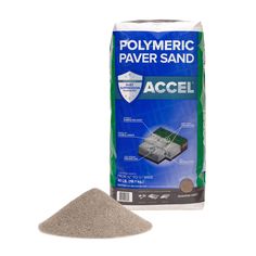 Accel dust-preventing polymeric sand, with exclusive dust-suppression technology, minimizes on-site dust and haze up to 90% compared with traditional polymeric sand. You can rely on our latest innovation to improve on-site air quality with an engineered, environmentally safer sand formula for concrete, flagstone, pavers, and natural stones. Accel Dust Preventing Paver Polymeric Sand 40-lb Shadow Grey Polymeric Sand in Gray | 1693231 Grey Pavers, Stone Flower Beds, Paver Sand, Polymeric Sand, Edging Stones, Stone Edging, Flower Bed Borders, Sand Bag, Landscaping Tips