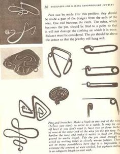 an old book with pictures and instructions on how to use scissors