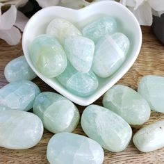 Pistachio Calcite, Higher Purpose, Blue Slime, Crystal Vibes, Kawaii Things, Crystal Aesthetic, Spiritual Crystals, Pretty Rocks, Crystal Figurines