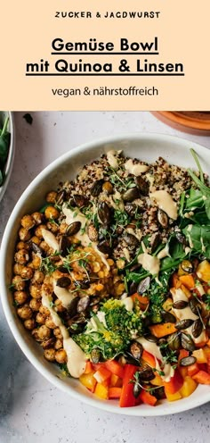 a white bowl filled with vegetables on top of a table