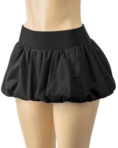 This Bubble Pop Mini Skirt features a stretchy waistband, low waist design, mini length, and bubble hem, all lined with DTY fabric. Black Bubble Skirt Outfit, Black Bubble Skirt, Bubble Skirts, College Clothes, Bubble Hem, Miniskirt Outfits, Bubble Skirt, Design Clothes, Cute Fits