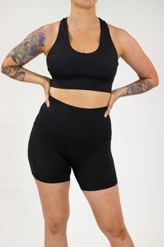 Every MPowHer piece is thoughtfully designed to solve issues in women's activewear, one seam at a time! MPowHer’s Everyday Shorts are designed to stay in place and keep you comfortable during any activity. With a 5" inseam and relaxed thigh seam, these squat-proof shorts prevent squeezing or rolling up. The seamless waistband hugs your curves, while deep pockets let you go hands-free. Made from durable, sweat-wicking fabric, these shorts provide light to moderate compression, perfect for workout Everyday Leggings, Layered Fabric, Women's Activewear, Workout Outfit, Squat Proof, Womens Activewear, Hands Free, Women Empowerment, Daily Life