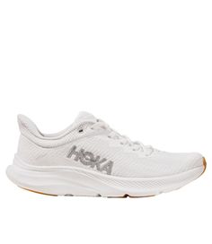 Women's HOKA Transport Shoes | Walking at L.L.Bean Hoka Clifton 9, Athleisure Shoes, Clifton 9, Hoka Clifton, Hoka Shoes, White Tennis Shoes, Shoes Walking, Womens Workout, Workouts At Home