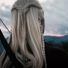 Easy Fishtail Braid, Halloweenský Makeup, Fishtail Braid, Nicole Scherzinger, Long Blonde, Thranduil, Legolas, Trending Hairstyles, Long Blonde Hair