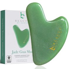 PRICES MAY VARY. SKIN CARE MASSAGE STONE: This aventurine jade face sculpting tool is great to work up the face as a jawline sculptor and relieve tension from the face. It can also be used as a guasha tool for body, assisting with muscle tension relief. FACIAL MASSAGER GUASHA STONE: This gua sha massage tool is great to use in addition to other face massage tools, such as our jade roller or rose quartz roller. Face sculpting tooks are best used with an organic face oil to help glide along the sk Stocking Stuffer Ideas For Women, Muscle Tension Relief, Jade Gua Sha, Face Massager Tool, Face Sculpting, Green Tea Face, Facial Massage Tool, Stocking Stuffer Ideas