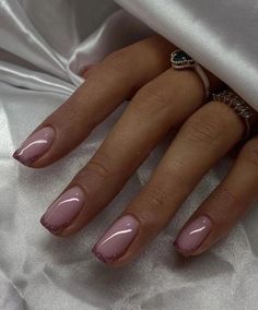 Short Classy Nails Square Oval, Short Square Nails, Simple Gel Nails, Casual Nails, Work Nails, Classy Acrylic Nails, Cute Gel Nails, Short Acrylic Nails Designs, Elegant Nails