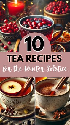 the top ten tea recipes for the winter solstice