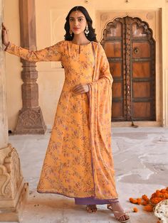 Elevate your ethnic wardrobe with our exquisite collection of Pakistani straight kurtis paired stylish pants. Perfect for any occasion, these outfits seamlessly blend traditional designs contemporary elegance. Made from high-quality fabrics, feature intricate embroidery, elegant prints, and a flattering cut that exudes sophistication Impress Everyone With Your Stunning Look By Wearing this gorgeous Ethnic Set. The Trendy Work & Designs Speak A Language Of Elegance And Felinity, Using The Finest Quality Fabrics And Is Trendy Fashionable As Well As Comfortable. It Is Light In Weight And Will Be Soft For Your Skin. A Pretty Kurta To Wear At Parties, Functions Or Just Casually Which Is Stylish & comfortable To Wear For Women Or This Kurti And You Will Be A Fashion Statement Every Time Floral Print Anarkali, Georgette Anarkali