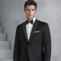 Mens Slim Fitted Tuxedo Wool 1 Button Peak Satin Lapel Flat Front Pants Classic Tuxedo For Groom, Single-button Tuxedo For Black Tie Event, Designer Tuxedo, Tuxedo Colors, Flat Front Pants, Tuxedo Suit, Tuxedos, Mens Suits, Blazer Suit