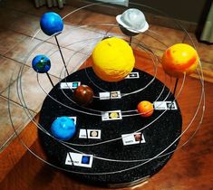 the solar system is made up of different objects