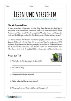 the german language worksheet for children to learn with their own words and pictures